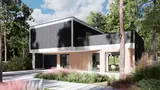 Projekt domu Zx205 - Nowoczesny dom z przestronnym salonem, dużą