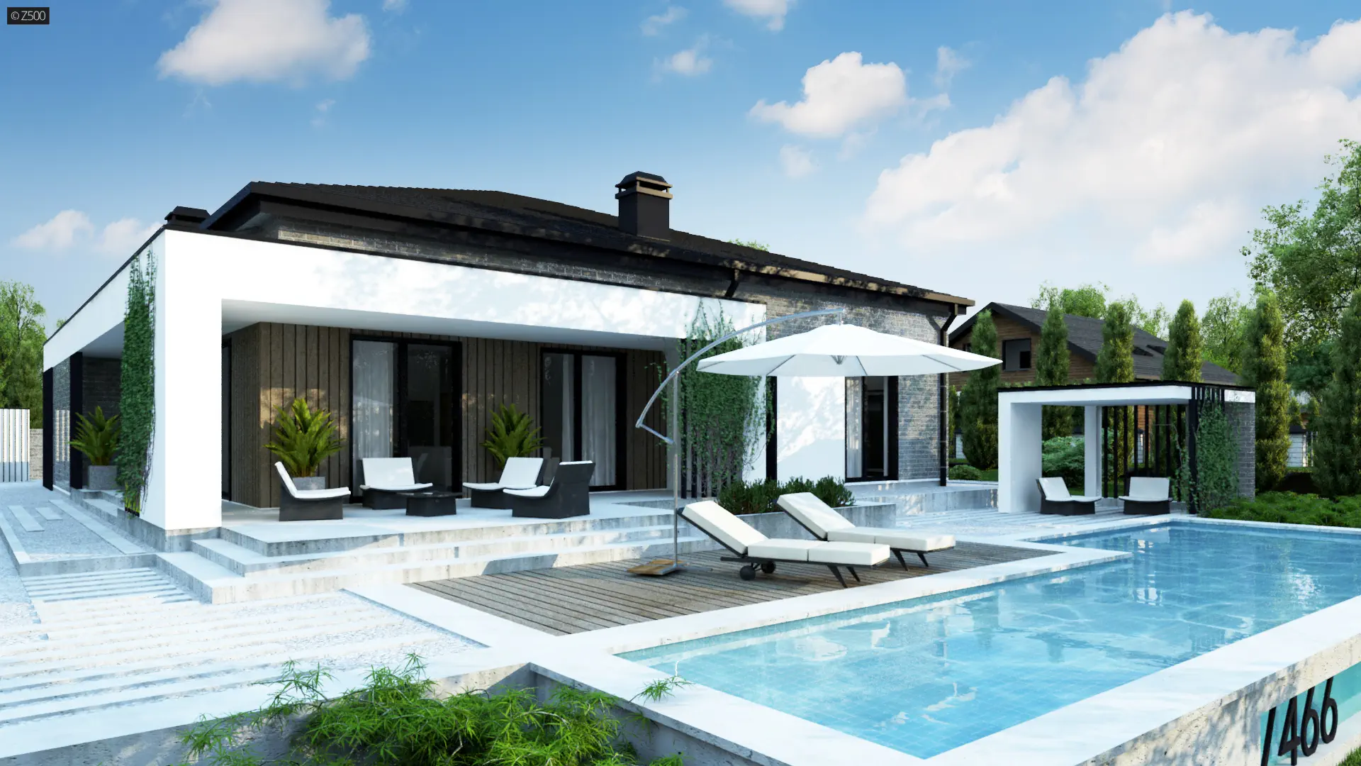 Projekt domu Z466