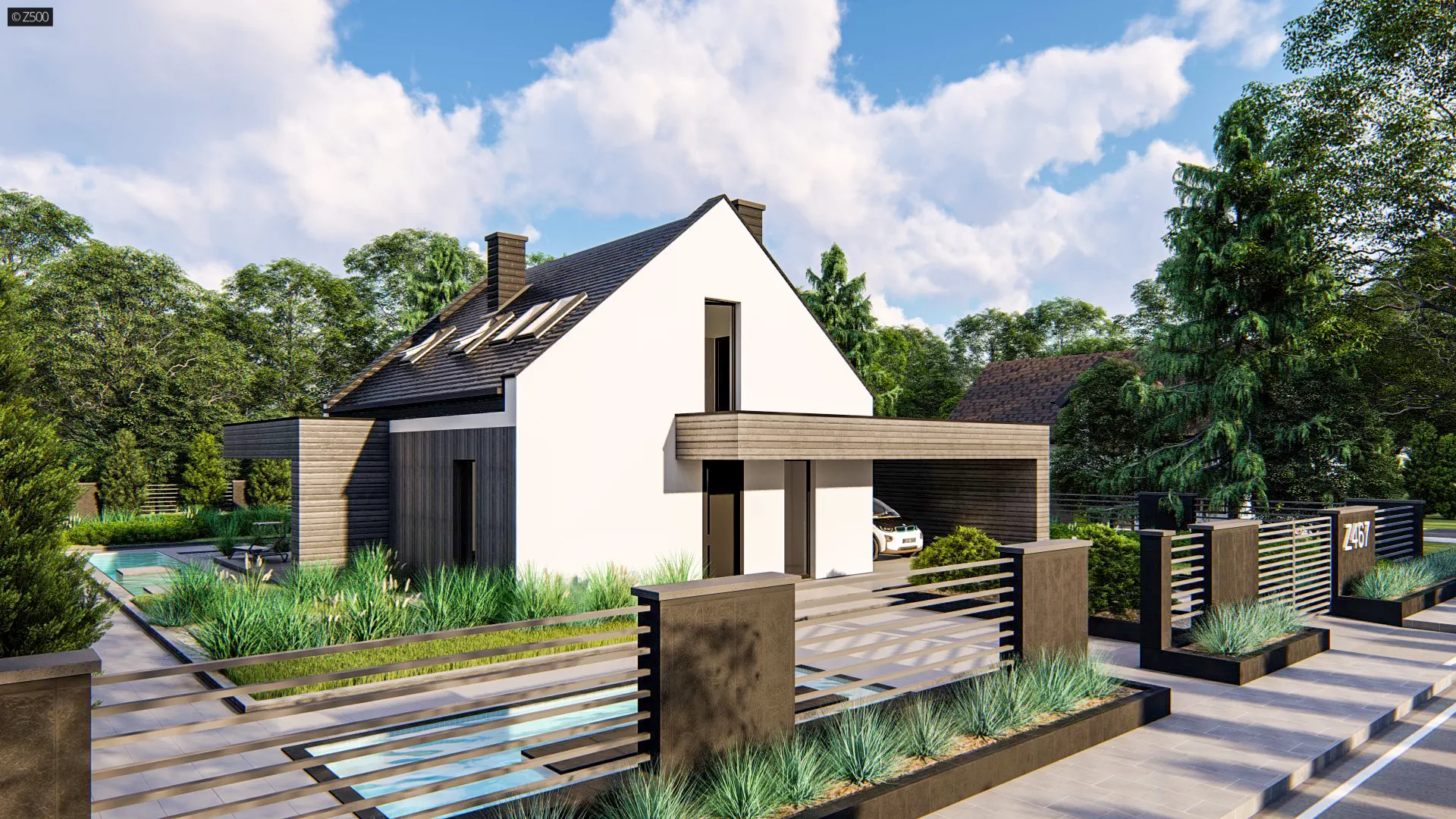 Projekt domu Z467