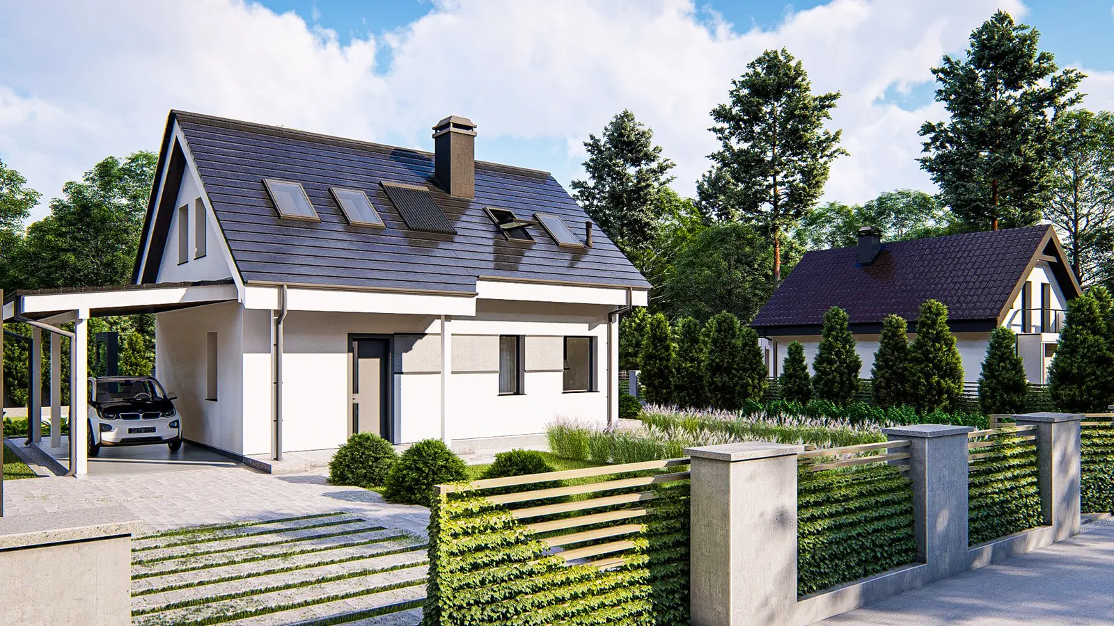 Z216 + doklejony garaz