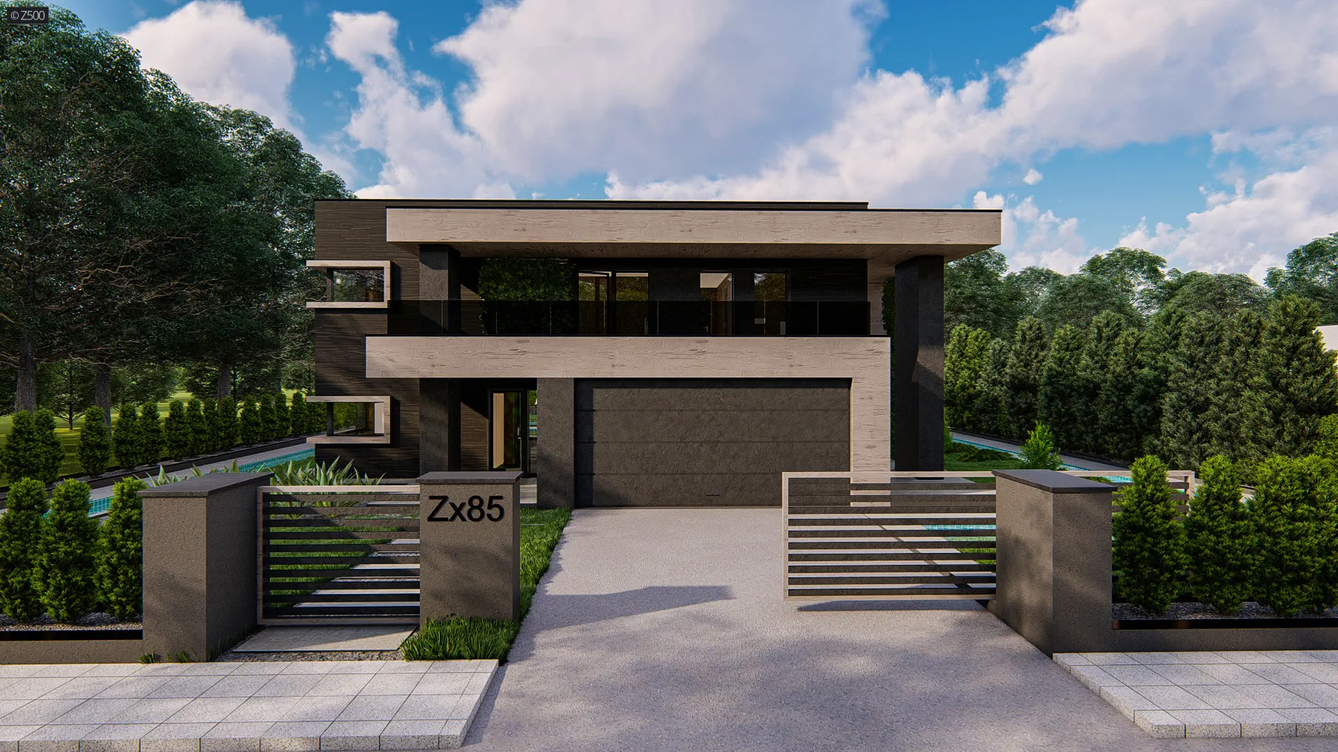 Projekt domu Zx85