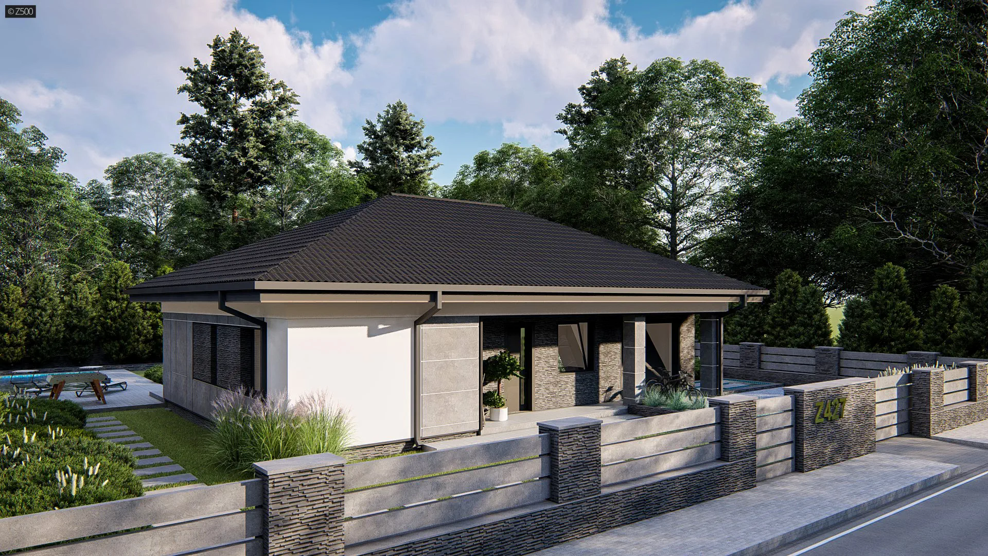 Projekt domu Z427