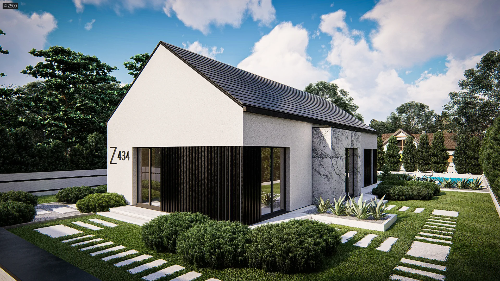 Projekt domu Z434