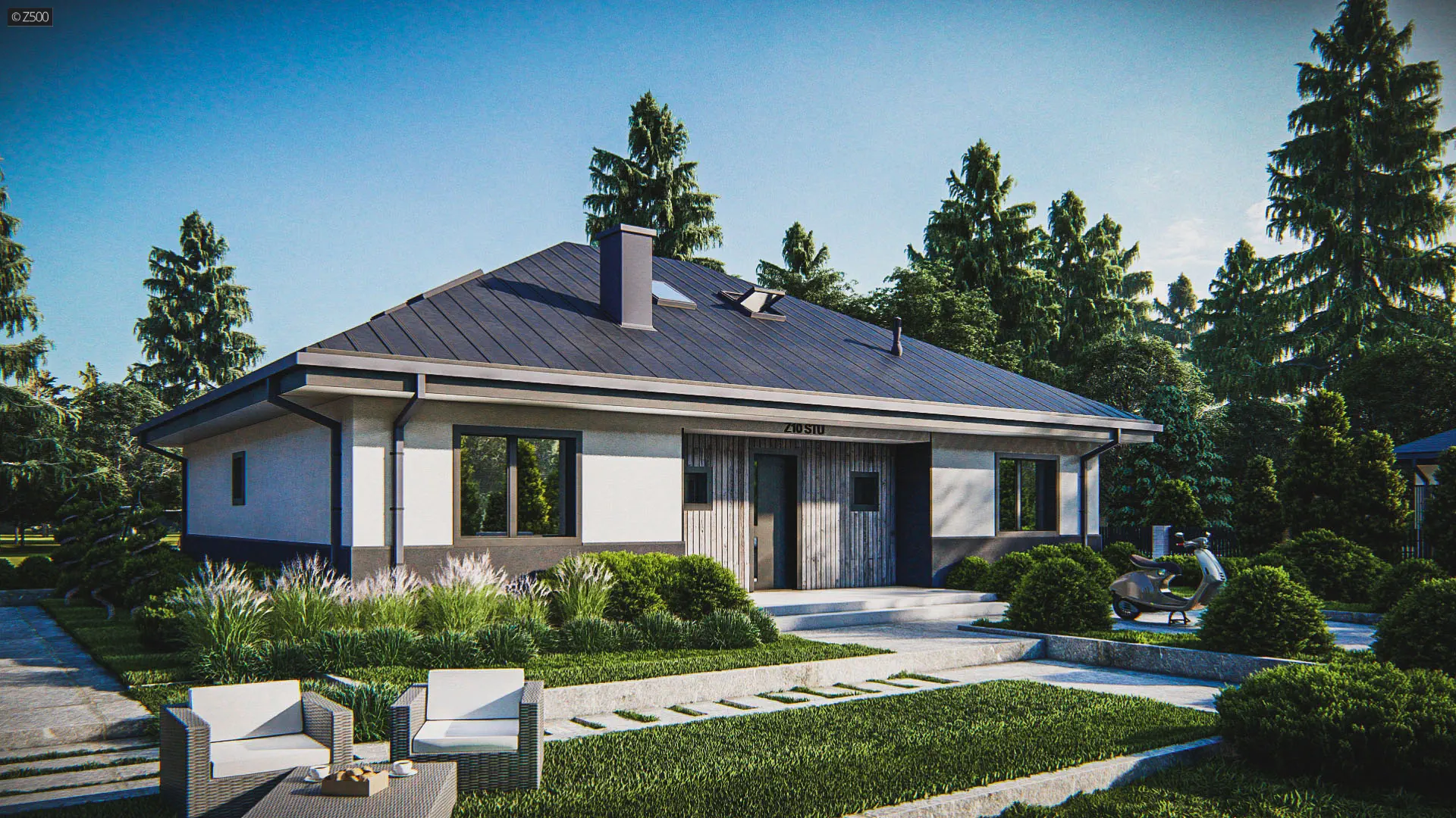 Projekt domu Z10 STU