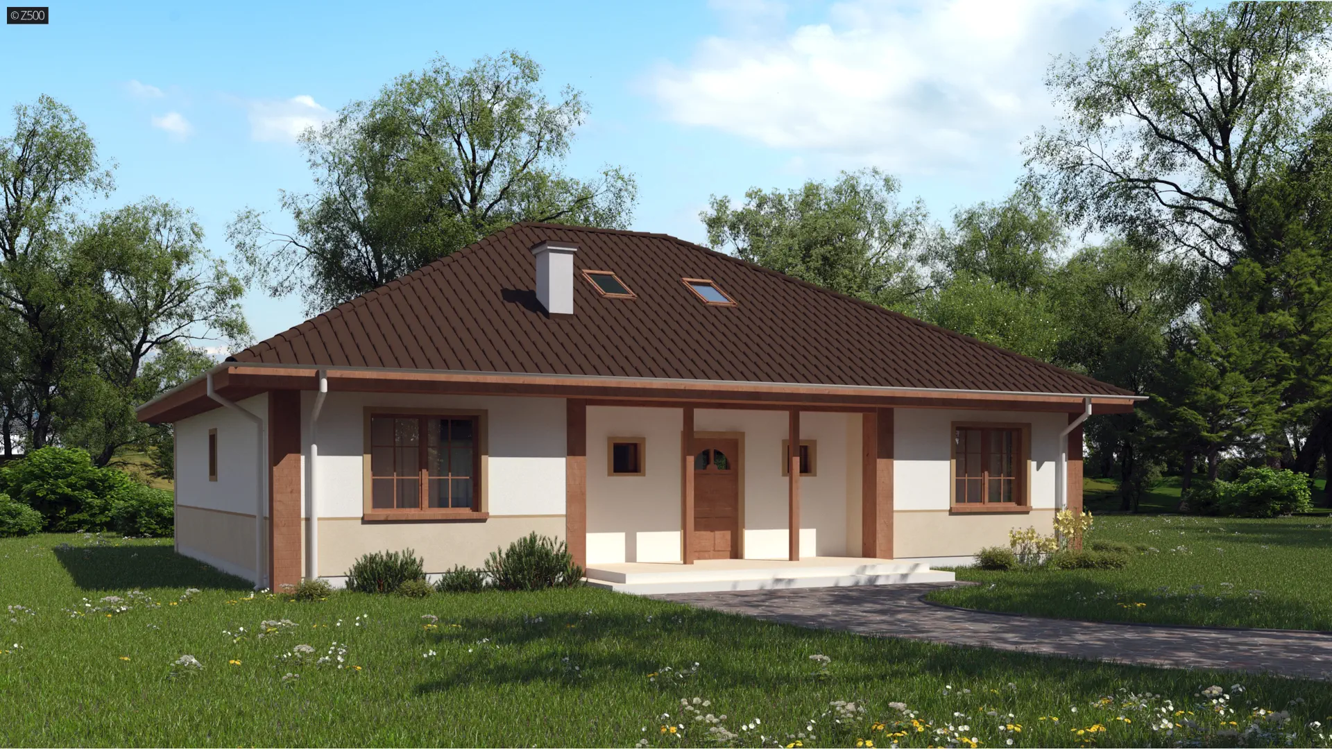 Projekt domu Z10 D sdu