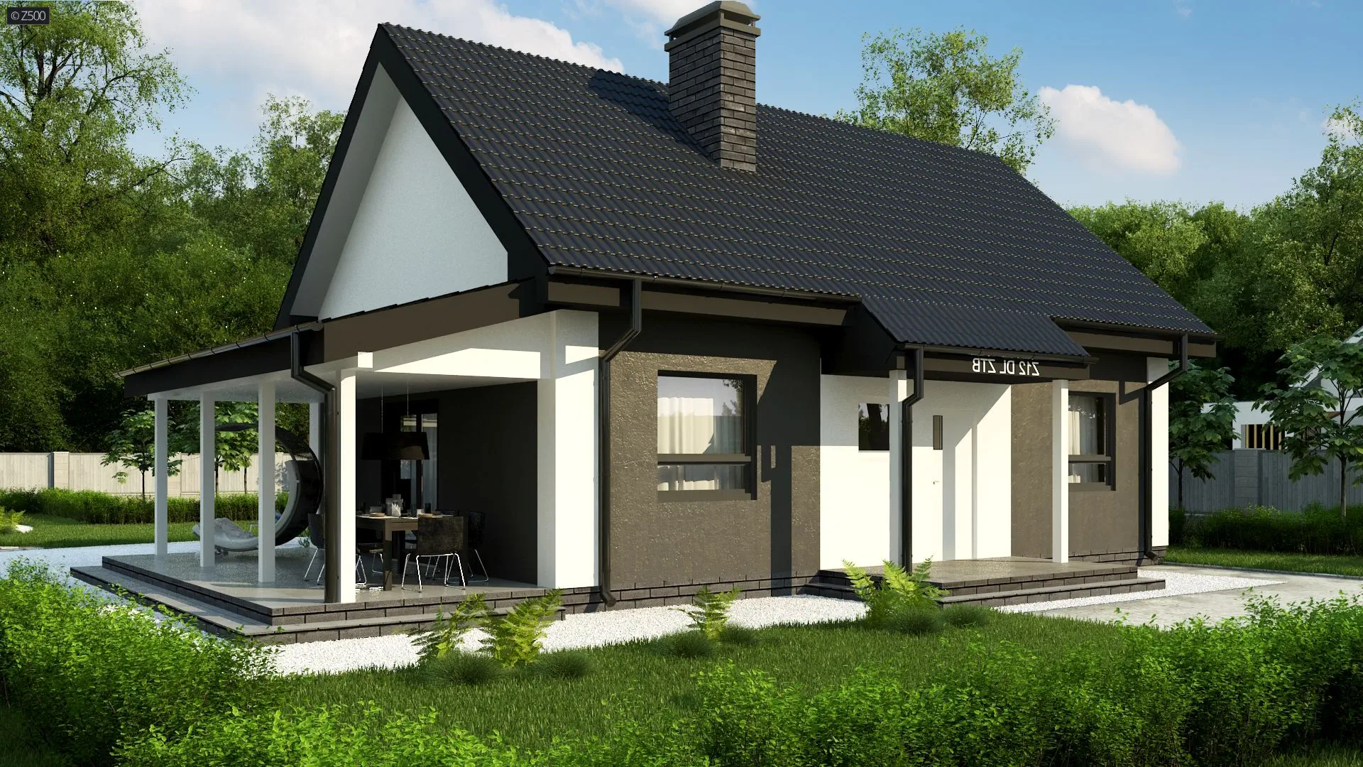 Projekt domu Z12 D ztb