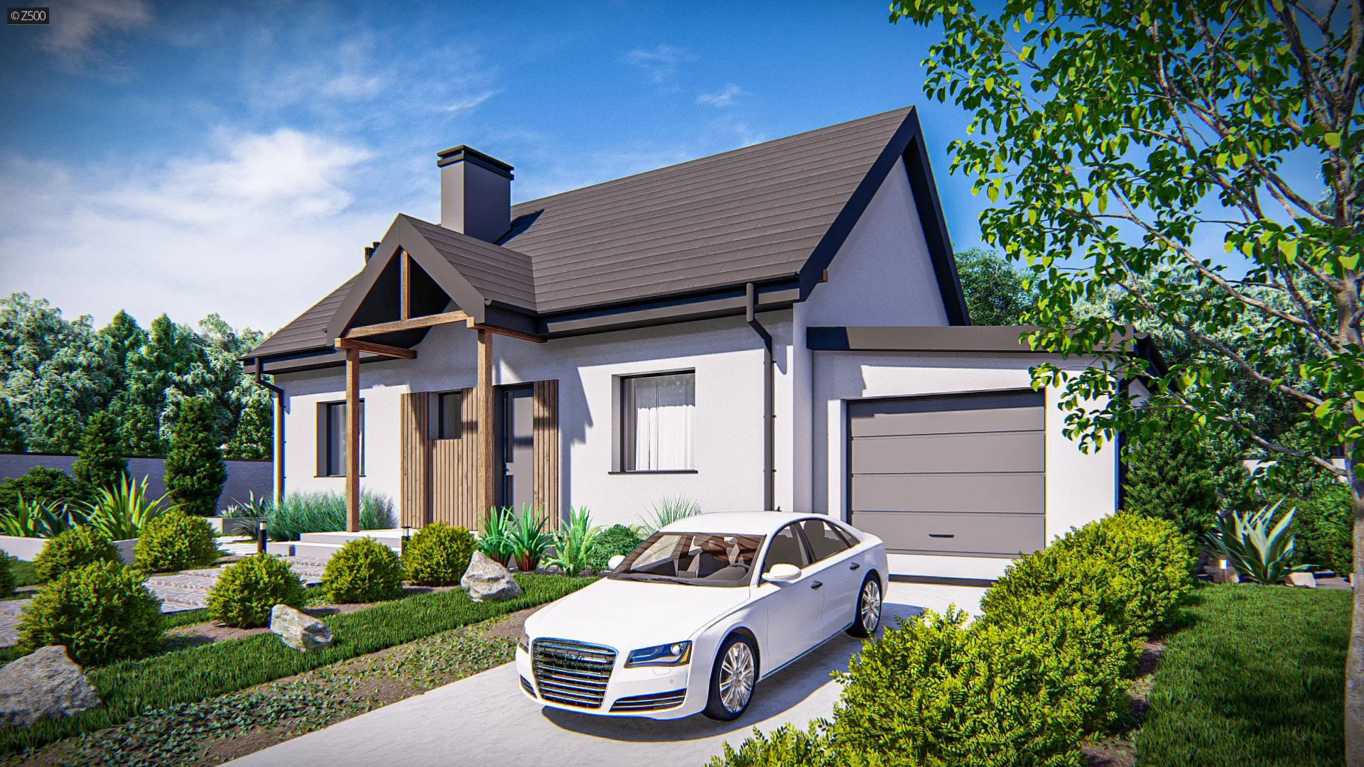 Projekt domu Z12 GP+ (FR s2s)