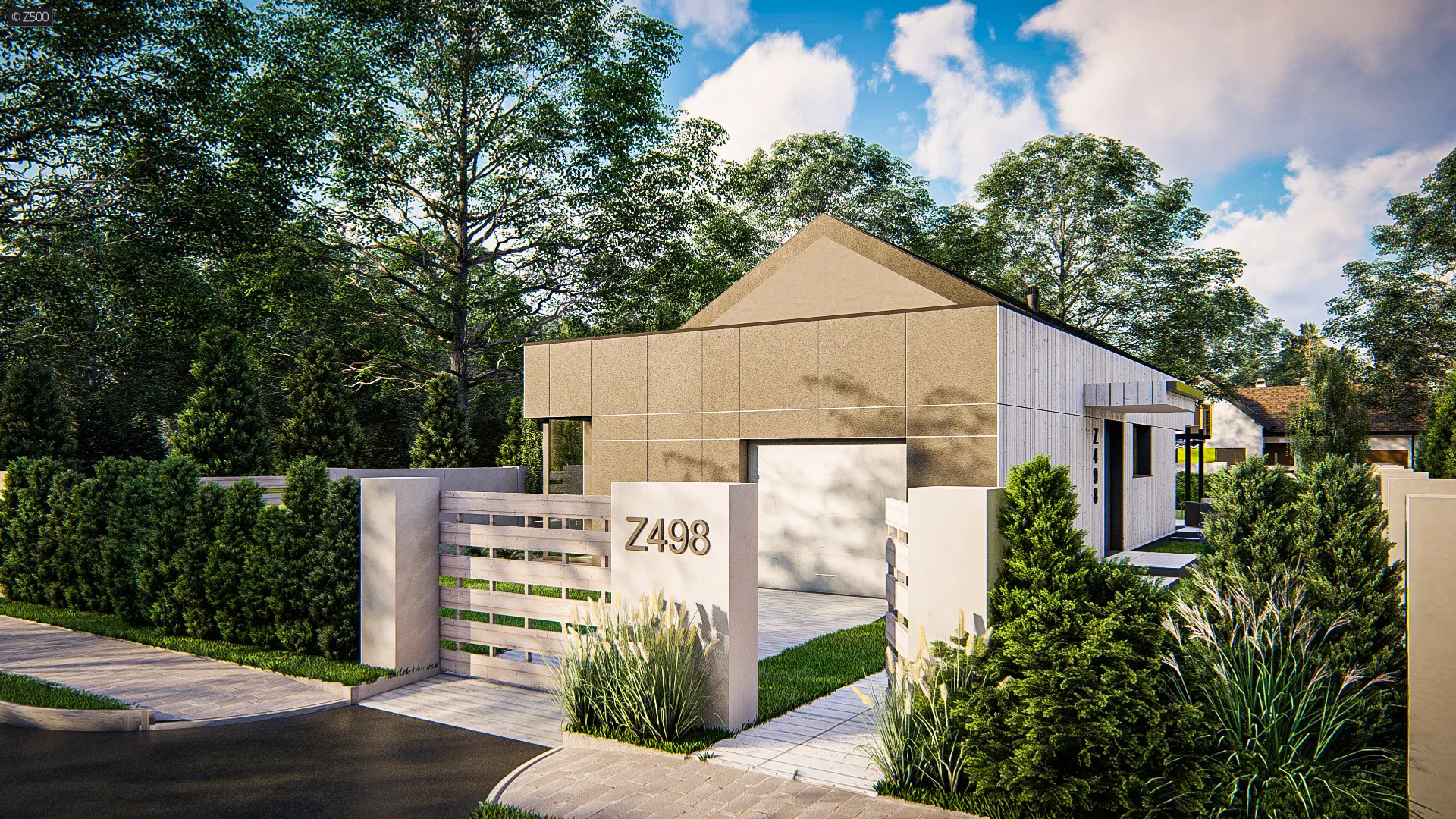 Projekt domu Z498