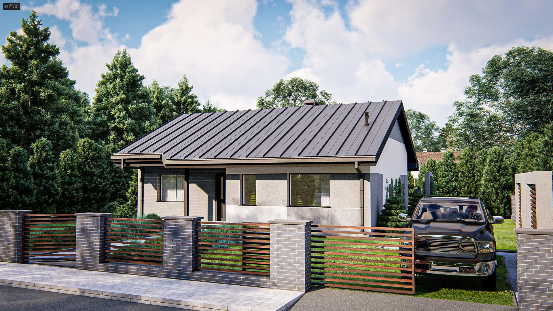 Projekt domu Z41