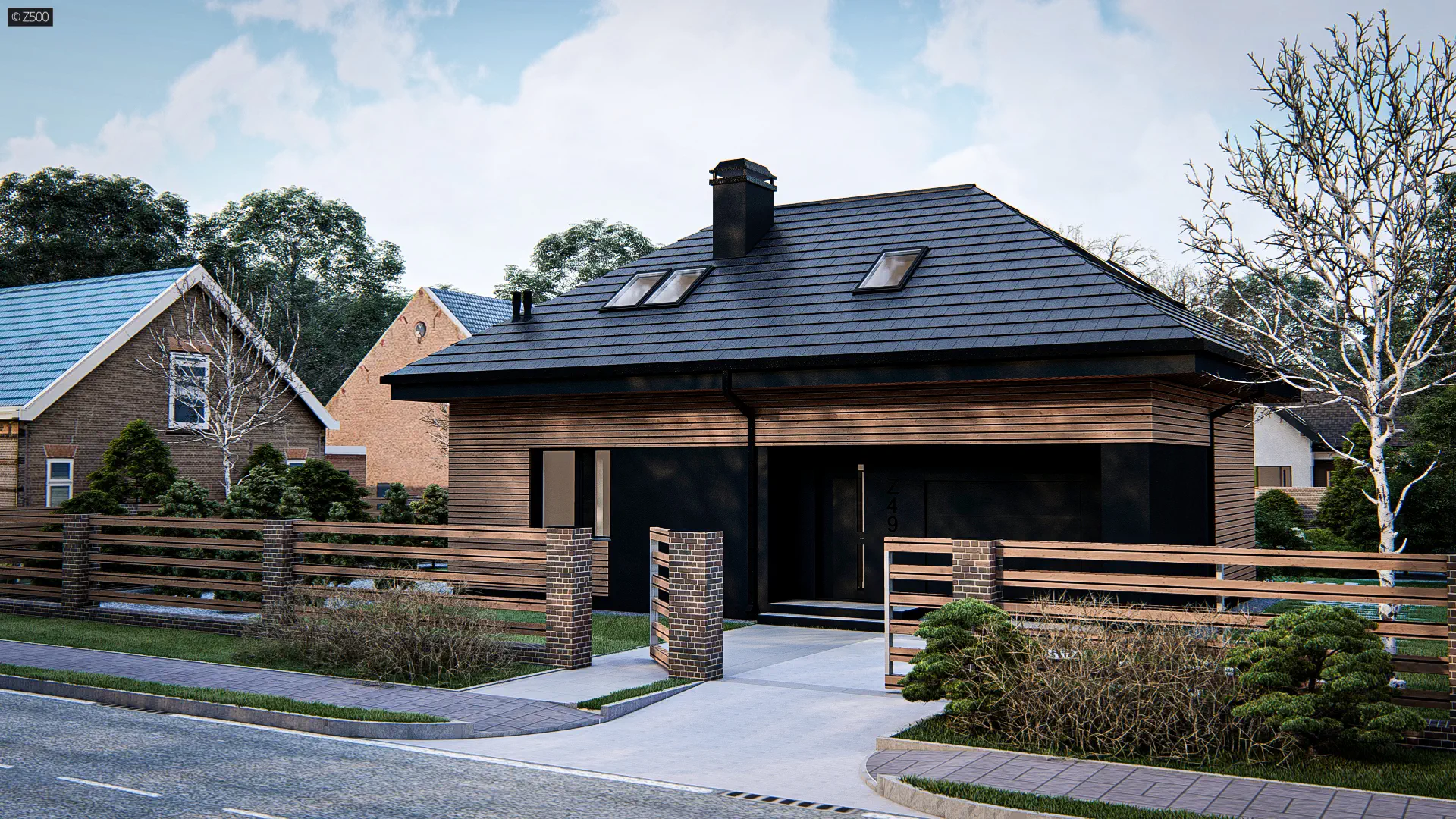 Projekt domu Z491