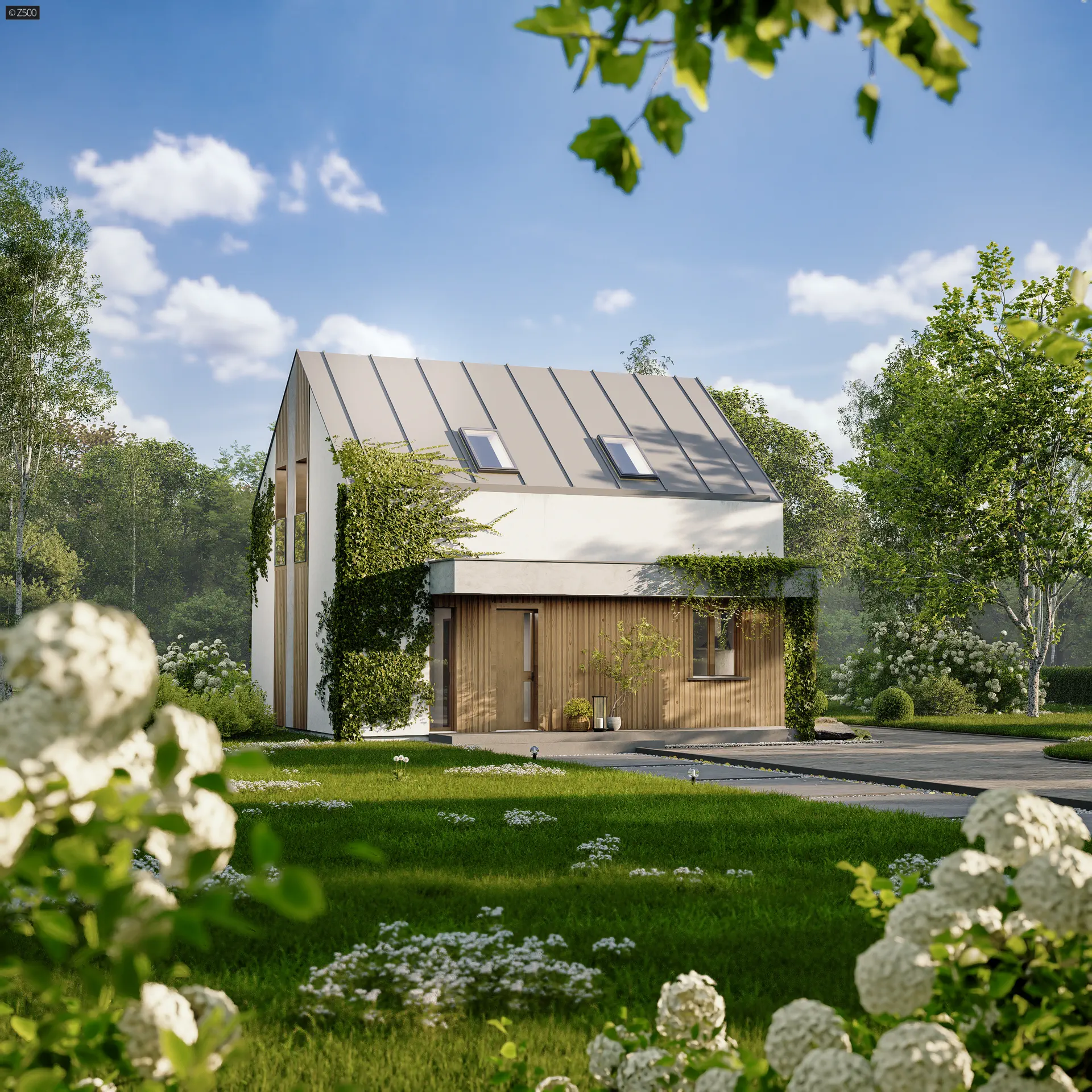 Projekt domu Z494