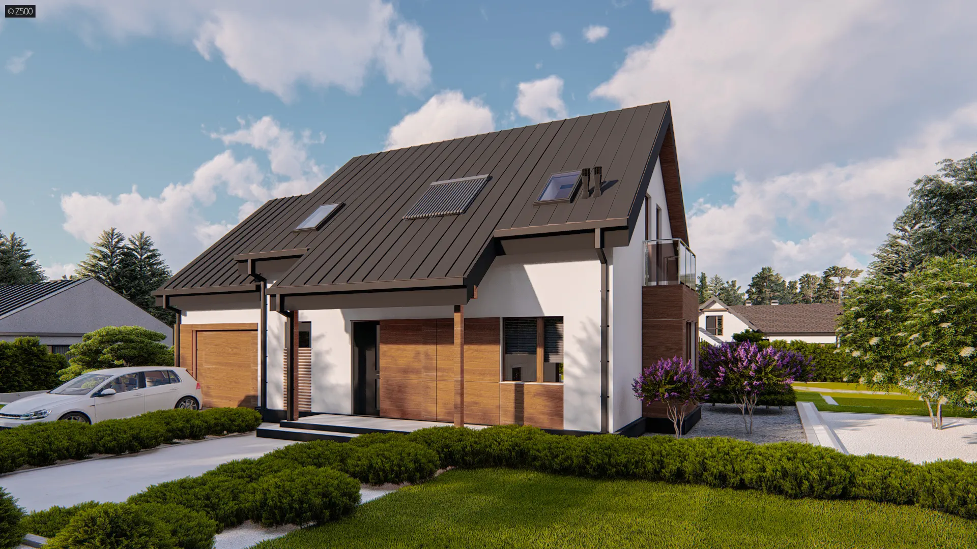 Projekt domu Z162 D GLv2