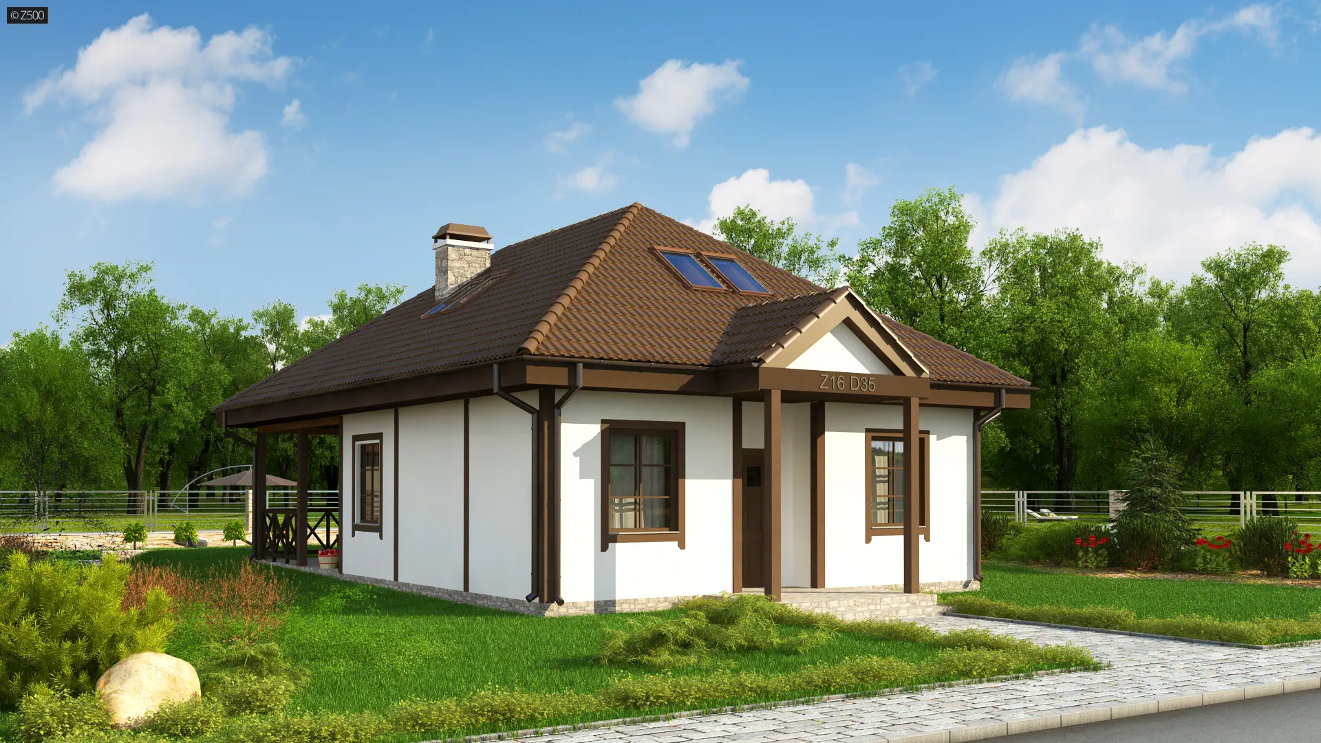 Projekt domu Z16 D 35