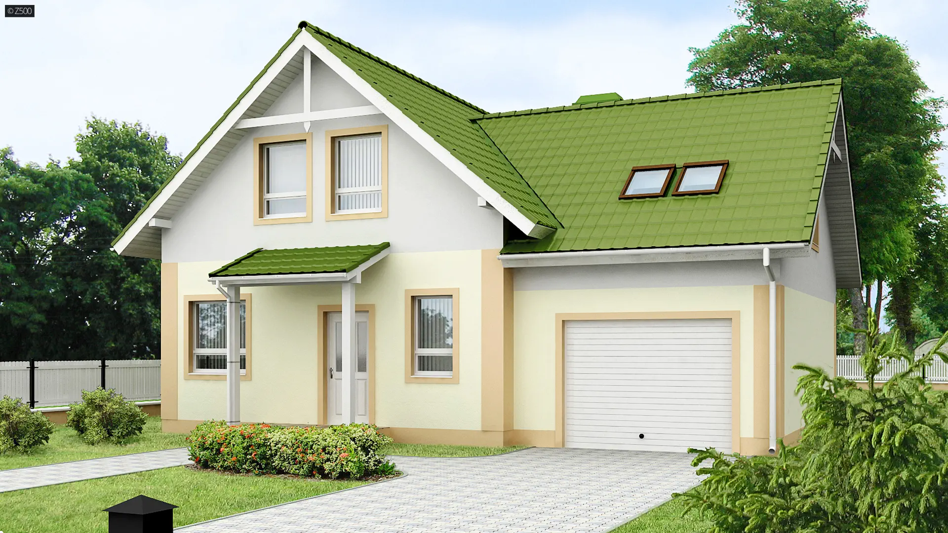 Projekt domu Z43