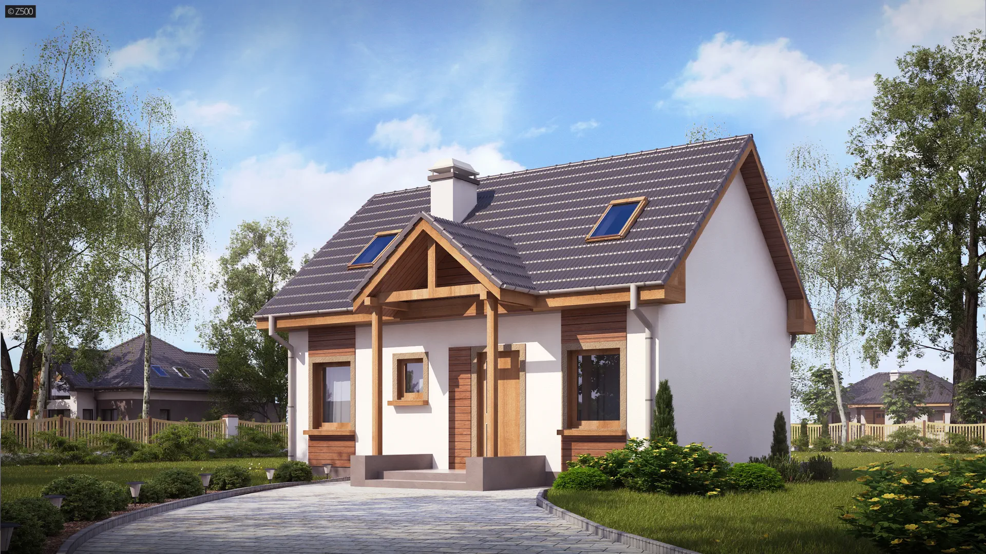 Projekt domu Z32 D v2