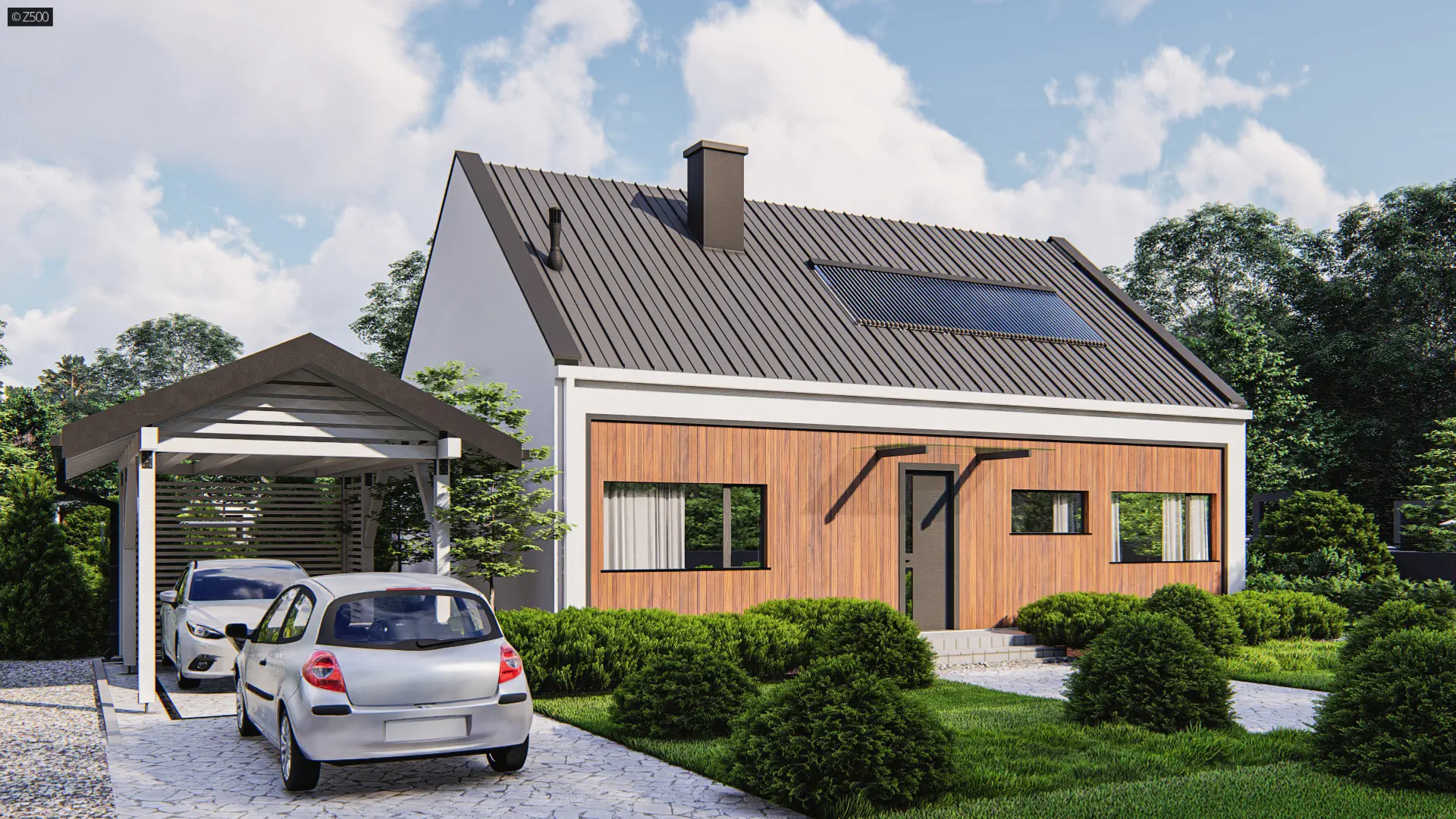 Projekt domu Z514 D 40