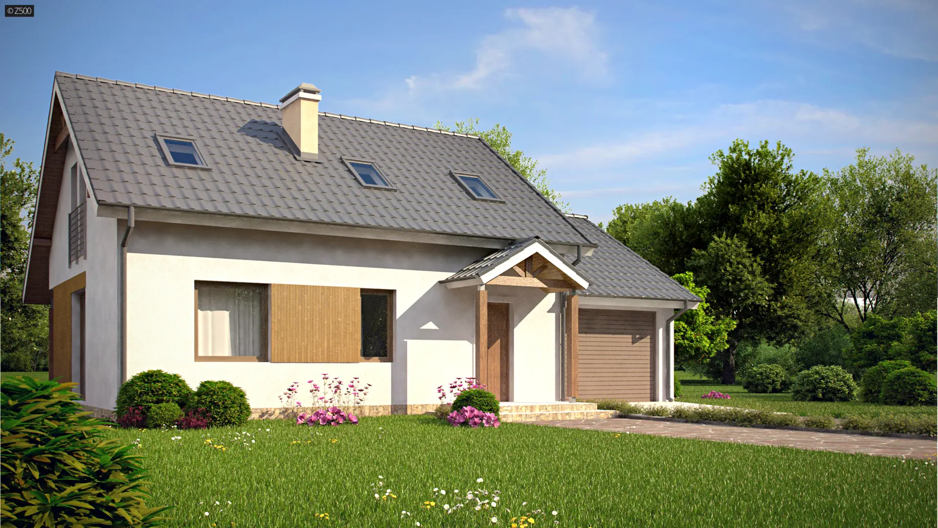 Projekt domu Z75 GP