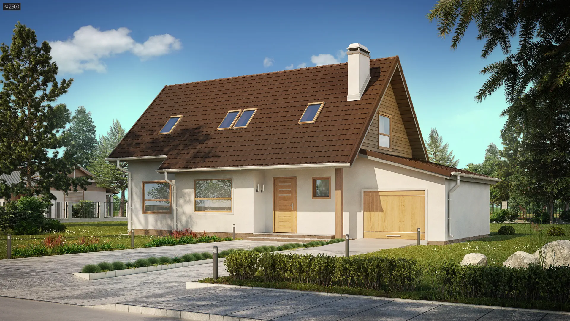 Projekt domu Z79 D GP