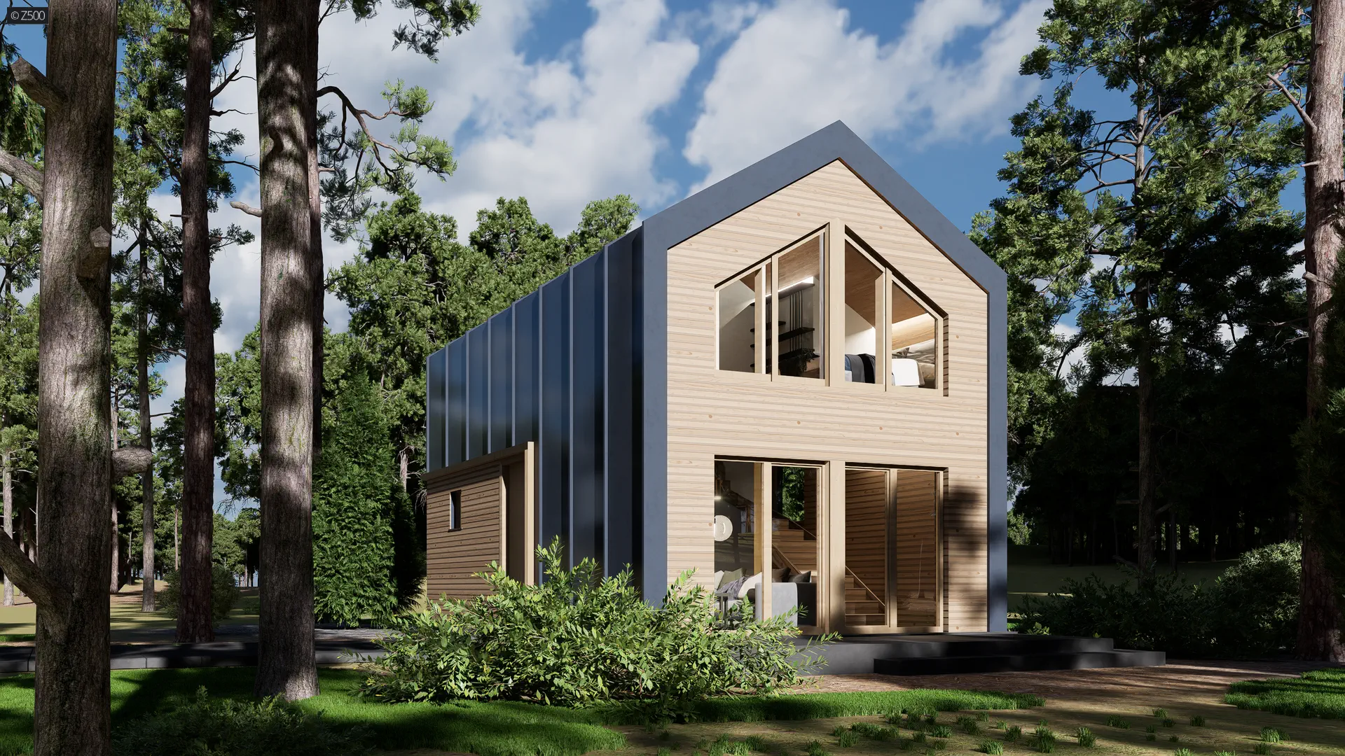 Projekt domu Z455 30 D