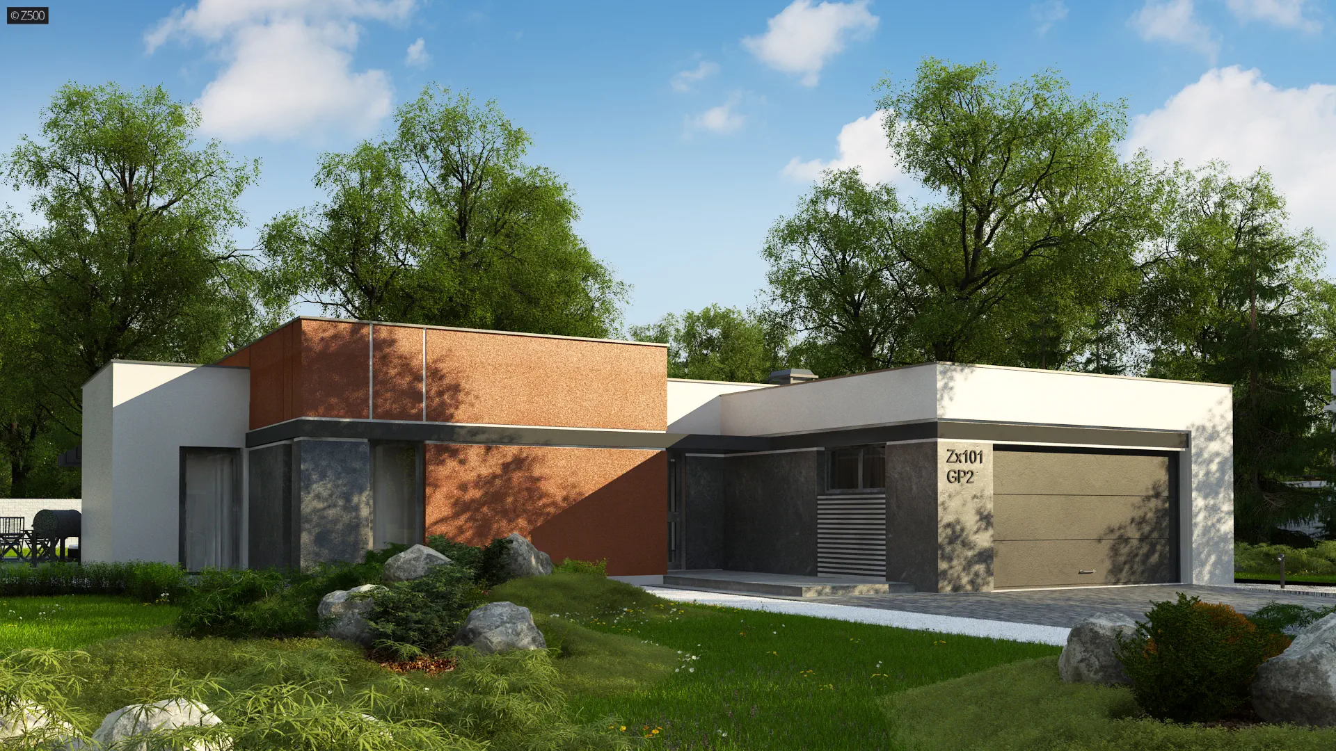 Projekt domu Zx101 GP2