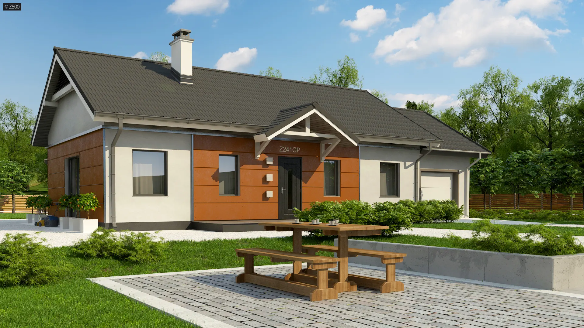 Projekt domu Z241 GP