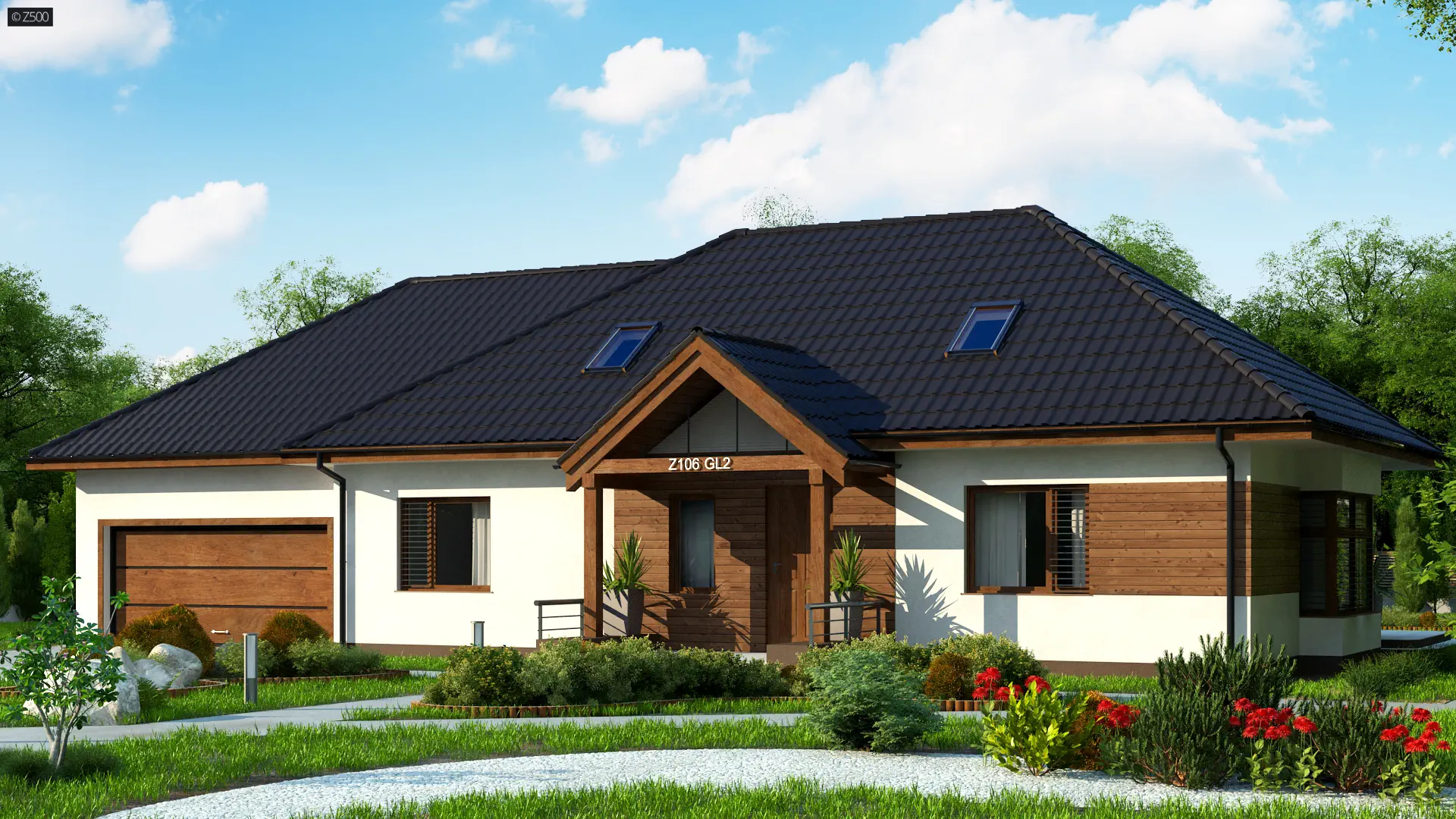 Projekt domu Z106 GL2