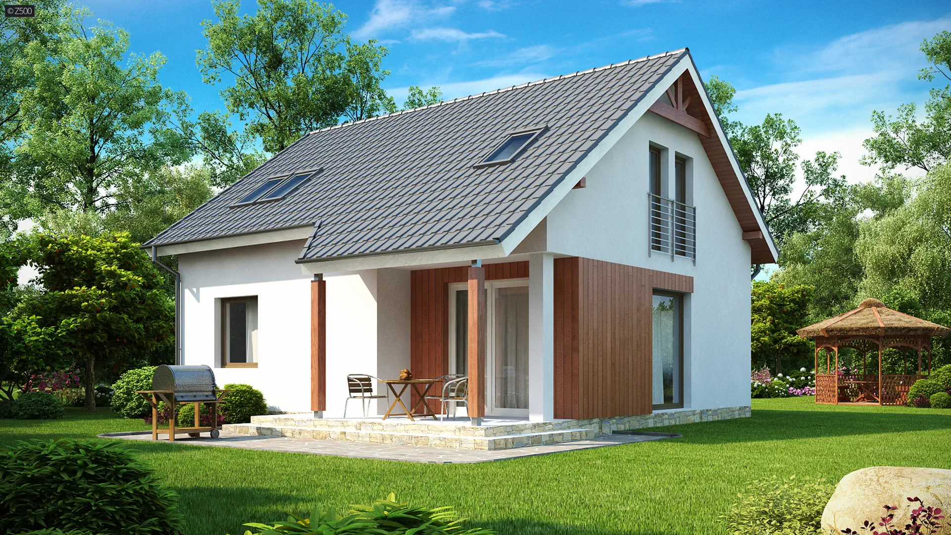 Projekt domu Z75