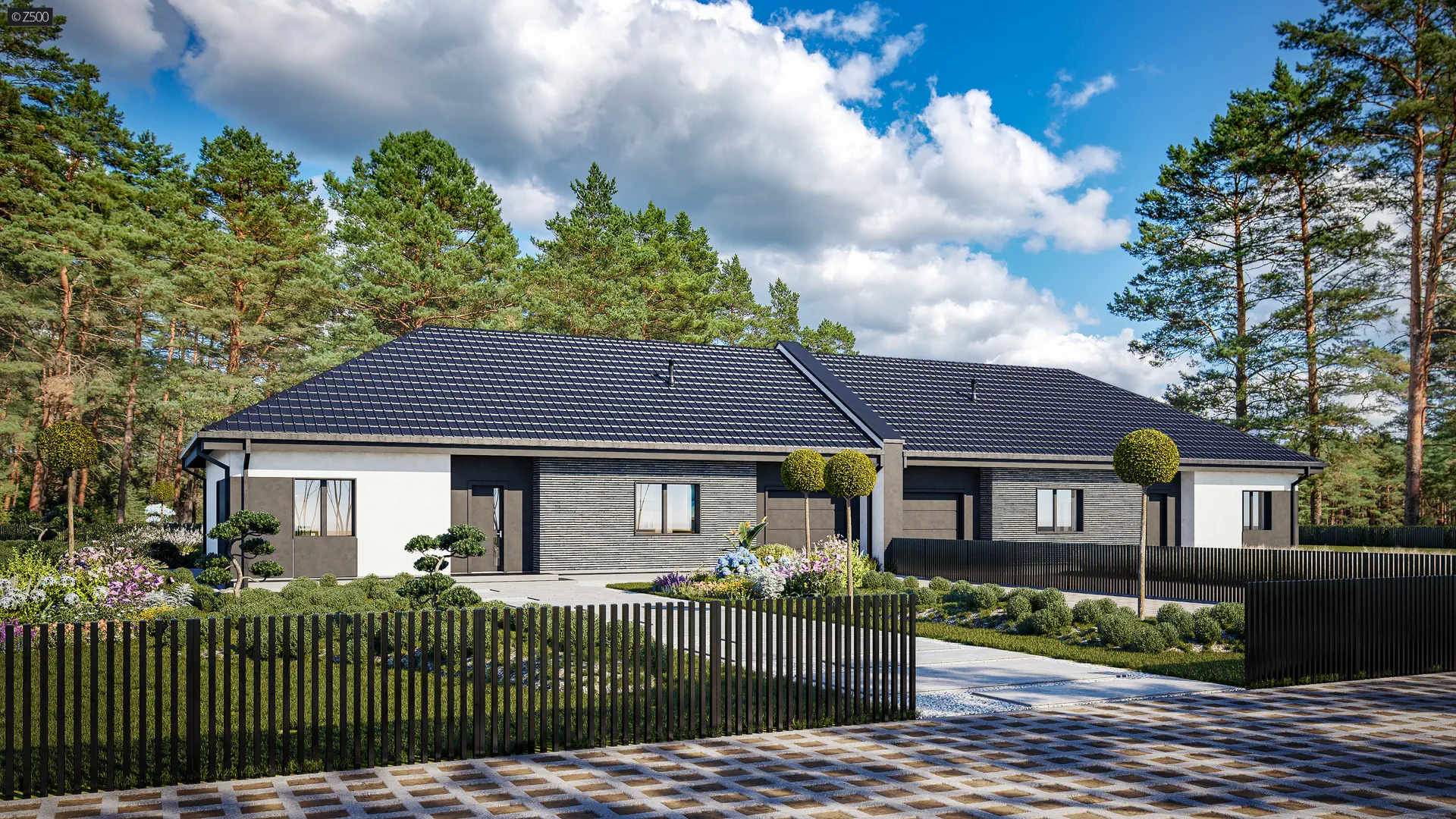 Projekt domu Z123 ZBL