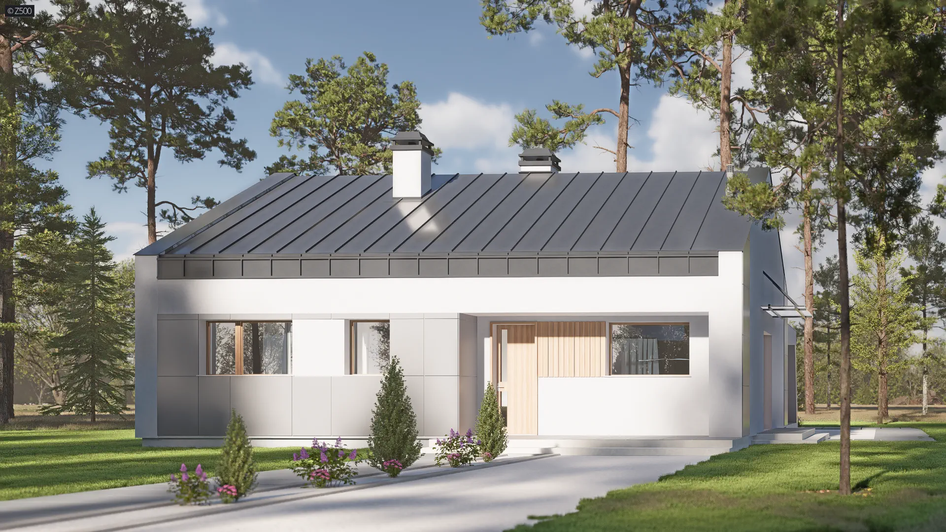Projekt domu Z256 pc