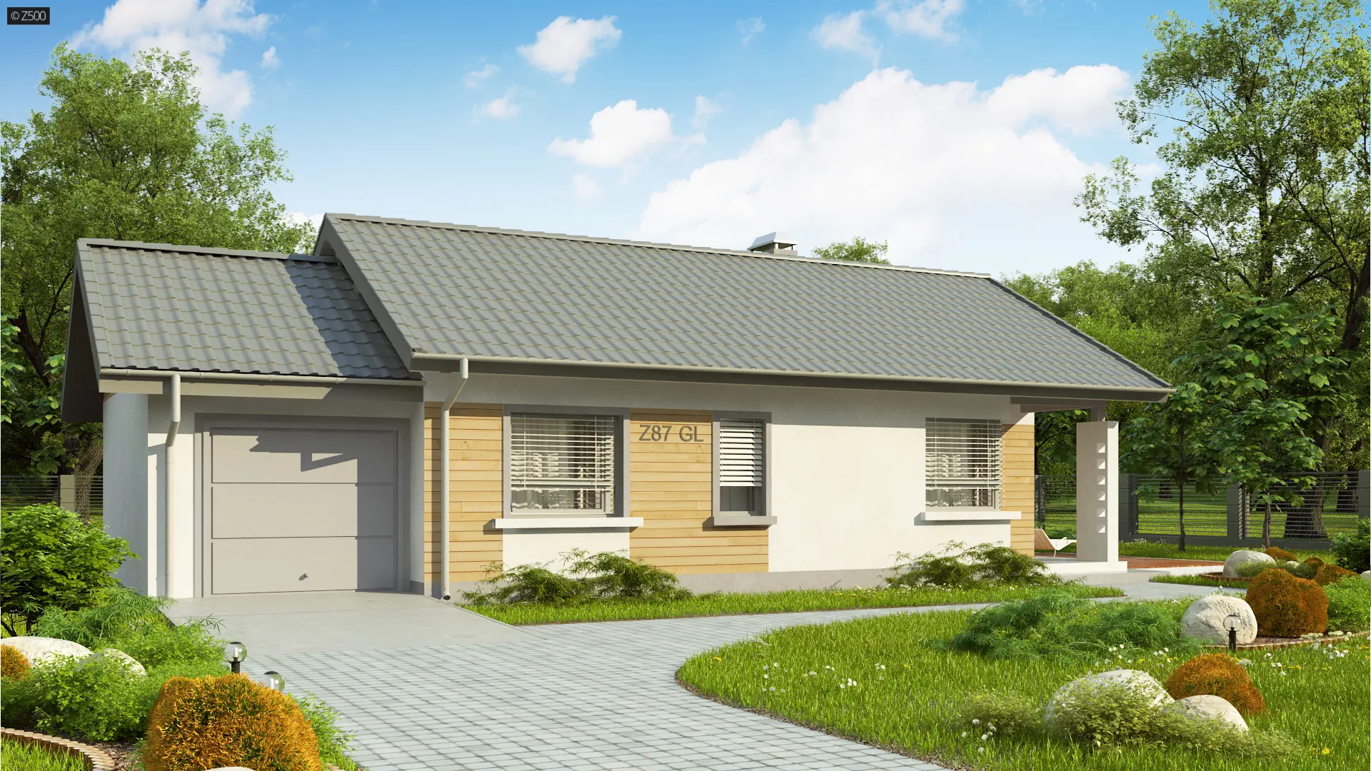Projekt domu Z87 GL