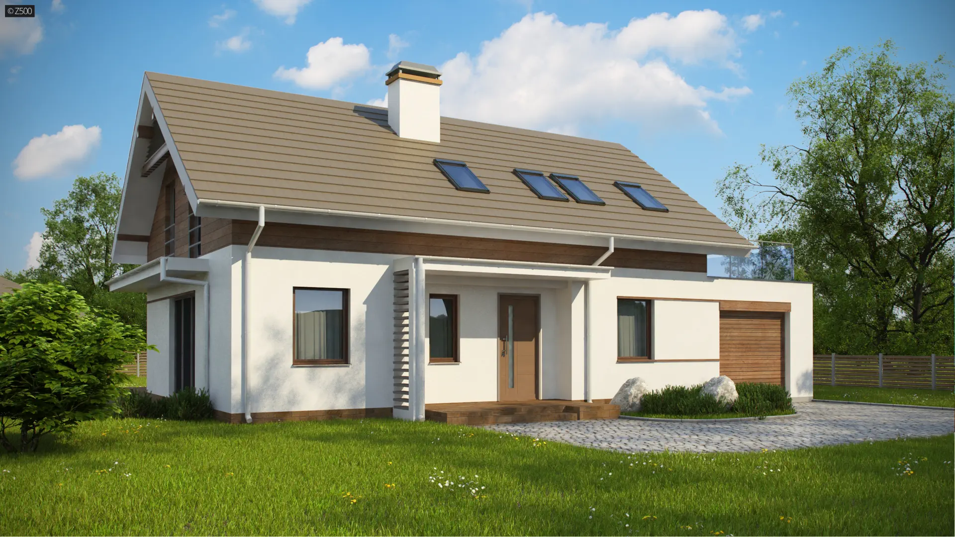 Projekt domu Z244 GP