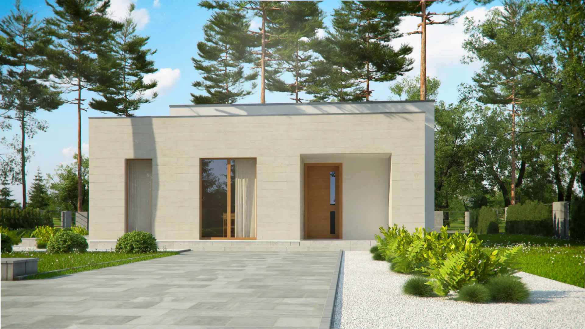 Z500 - Projects of houses and garages, family houses