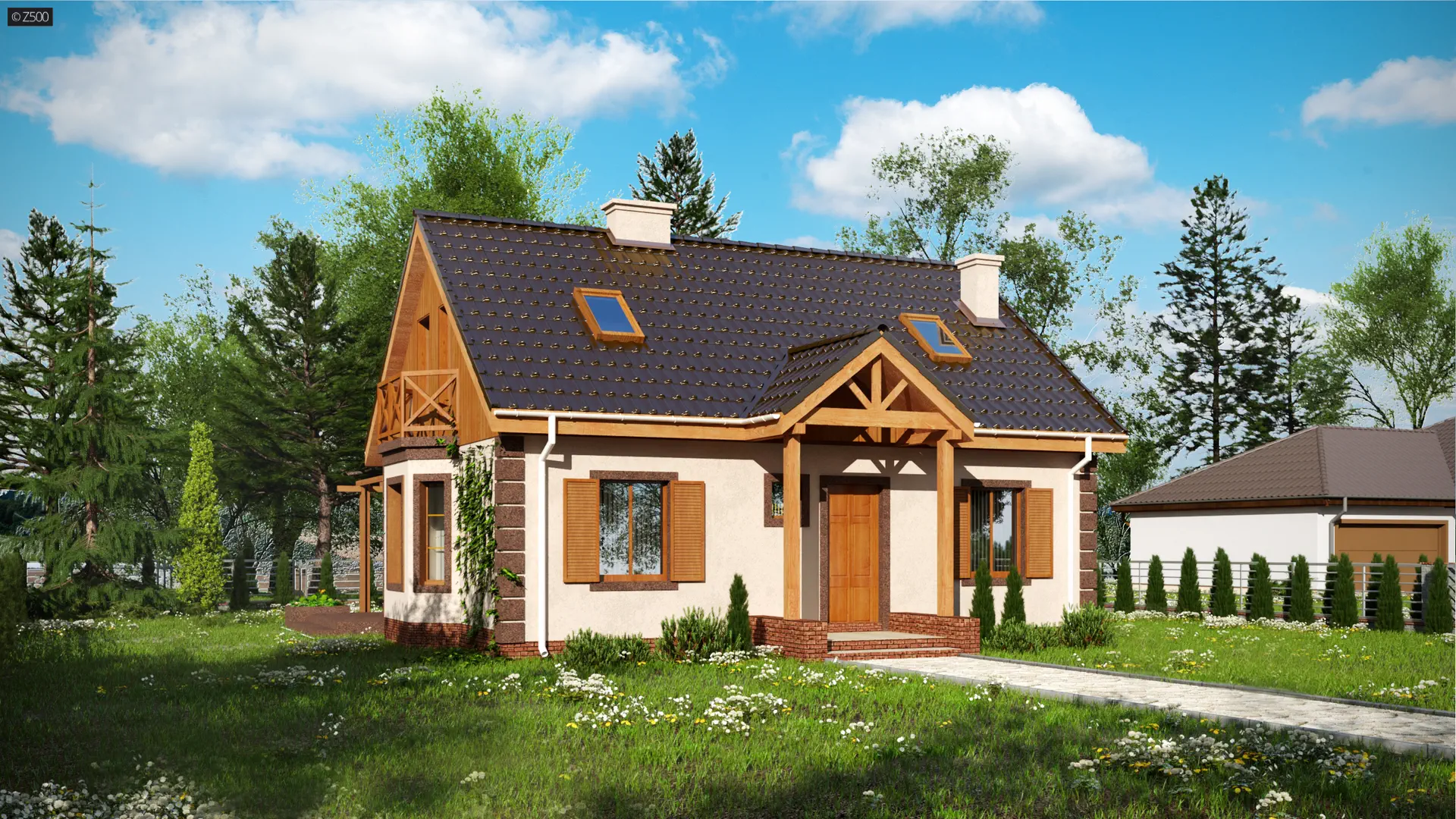 Projekt domu Z14 D w bl