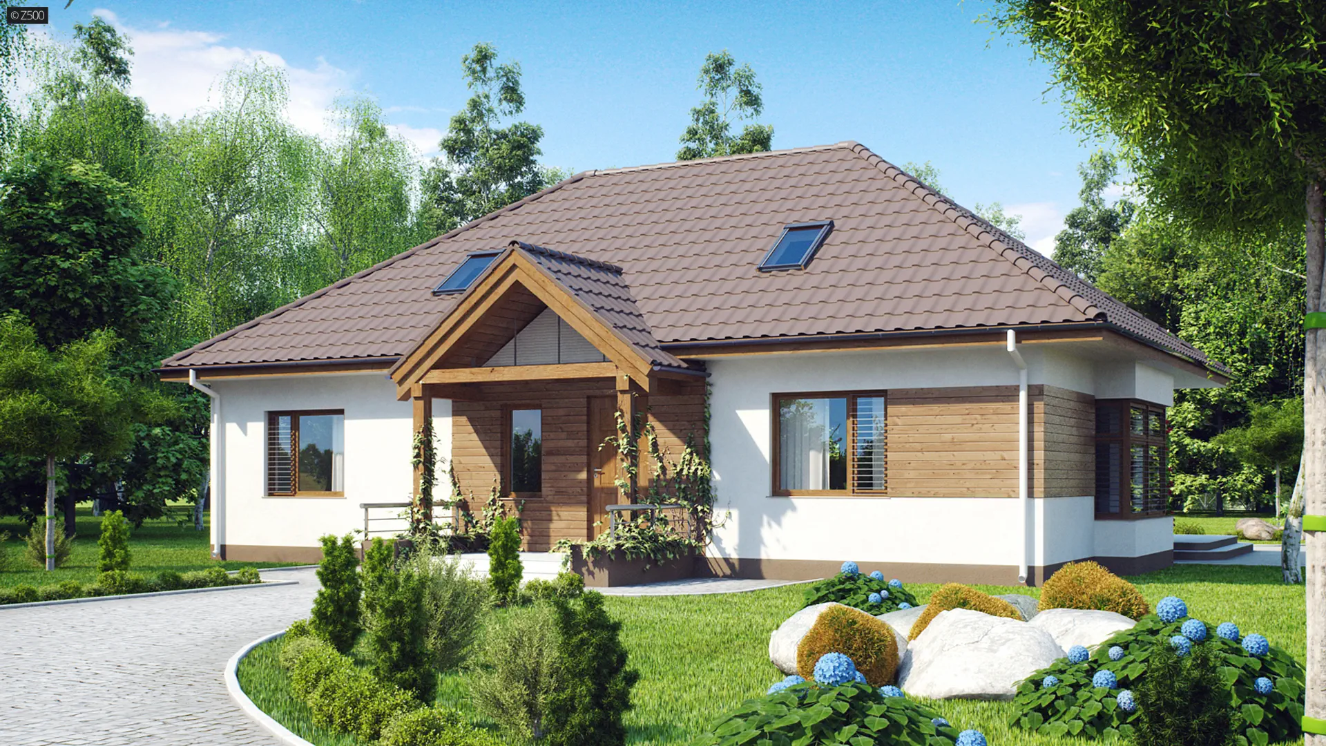 Projekt domu Z106 D