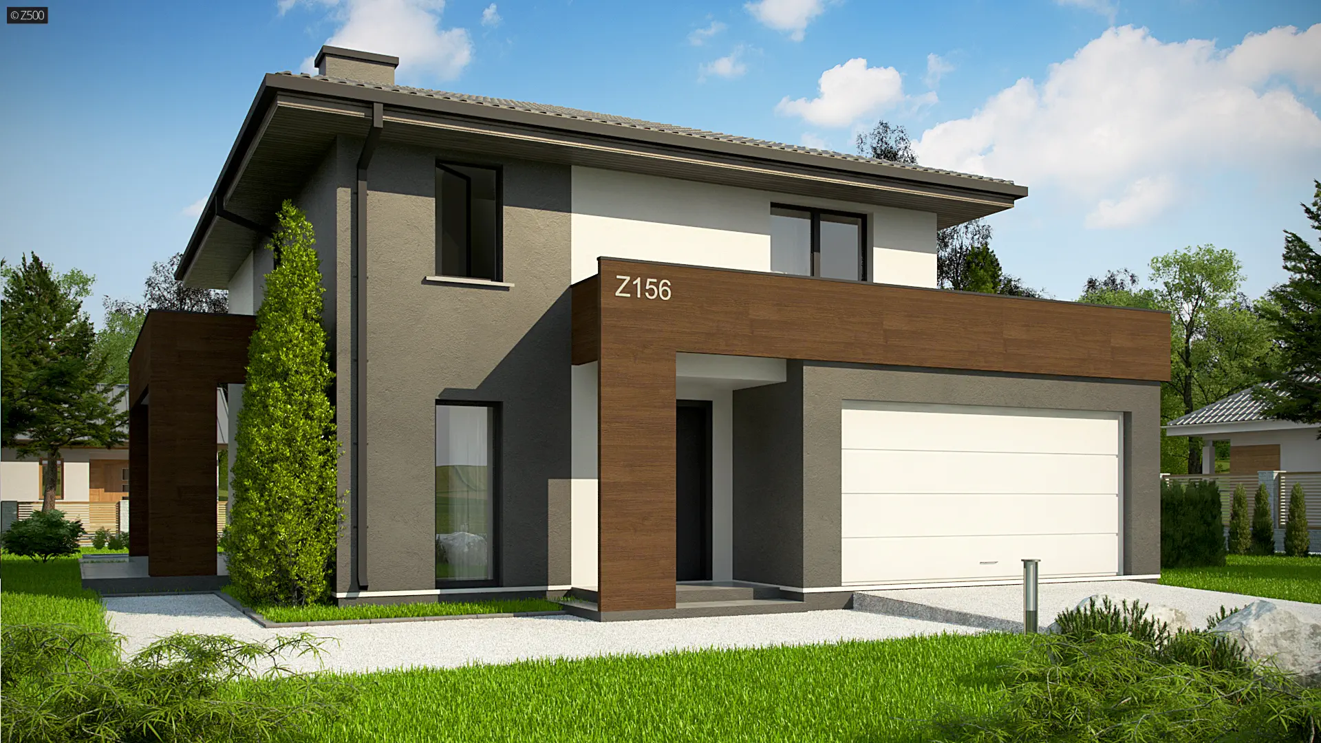 Projekt domu Z156 A -